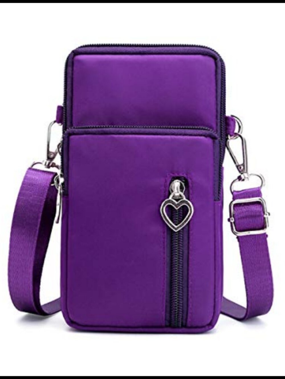 VINAIDA Nylon Crossbody Wallet Phone Bag Adjustable Strap Women Mini Purse